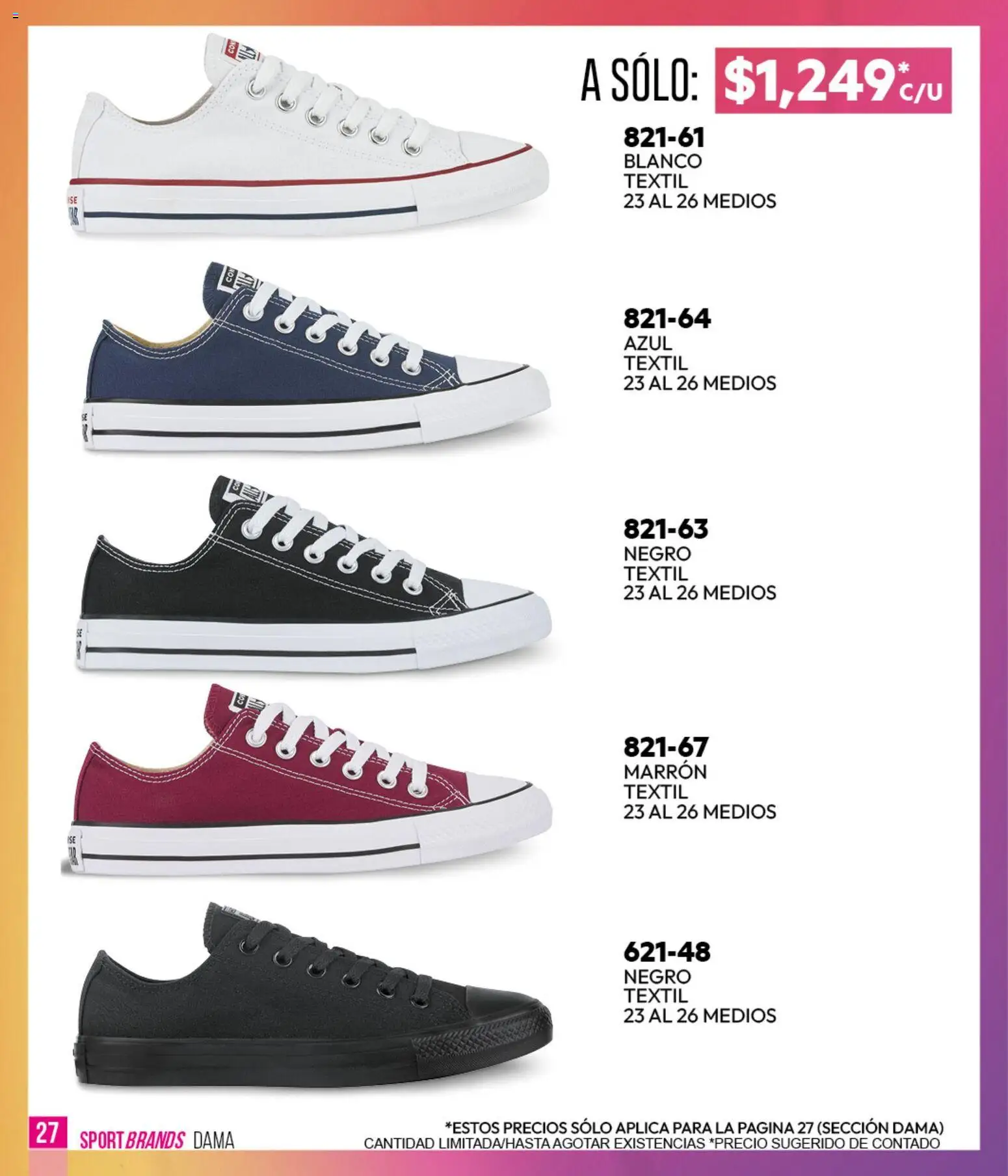 Nuevas ofertas de Cklass válidas en toda la República Mexicana desde el 05.03.2026. ¡Encuentra las mejores ofertas en Cklass catálogo Verano Sportbrands Dama! | Página: 28