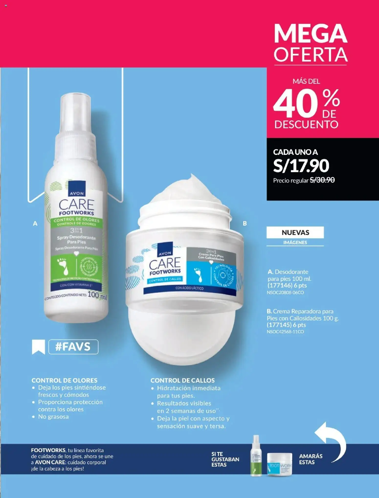 Catálogo Avon válido desde 01.02.2026 | Página: 239 | Productos: Desodorante, Té, Crema