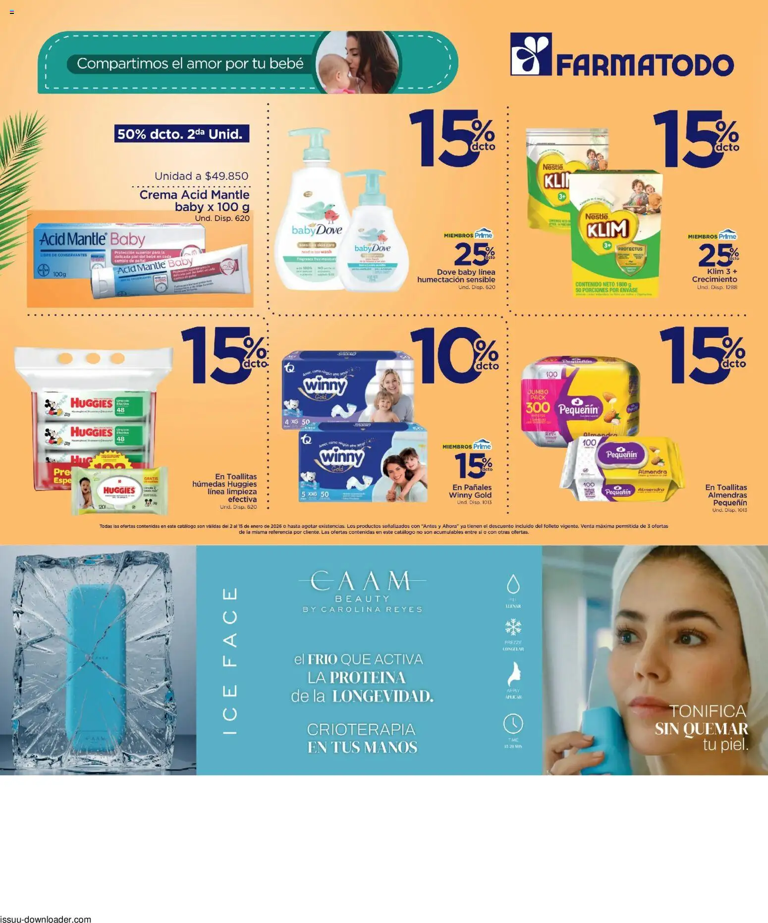 FarmaTodo revista - valida desde el 02.01.2026 | Página: 2 | Productos: Almendra, Almendras, Crema, Pañales