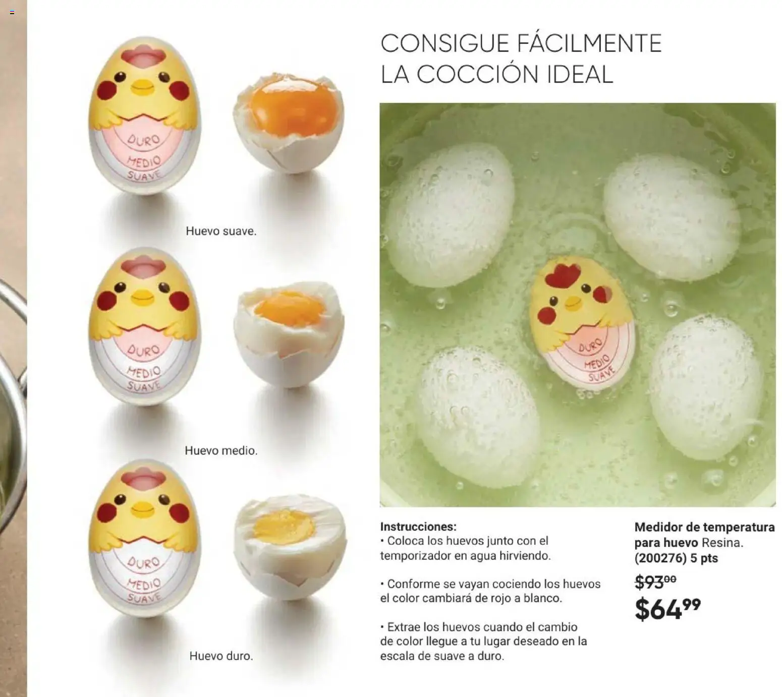 Nuevas ofertas de AVON válidas en toda la República Mexicana desde el 10.01.2026. ¡Encuentra las mejores ofertas en AVON Casa & Estilo 2 2026! | Página: 47 | Productos: Huevo, Agua, Huevos