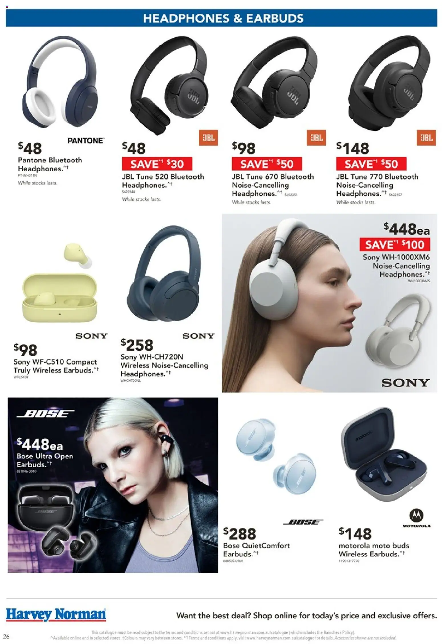 Harvey Norman catalogue - valid from 19.02.2026 | Page: 26 | Products: Accessories, Headphones