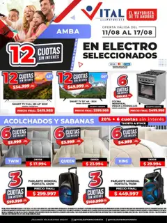Vista previa Vital - Ofertas nonfood válido desde el 10.08.2025