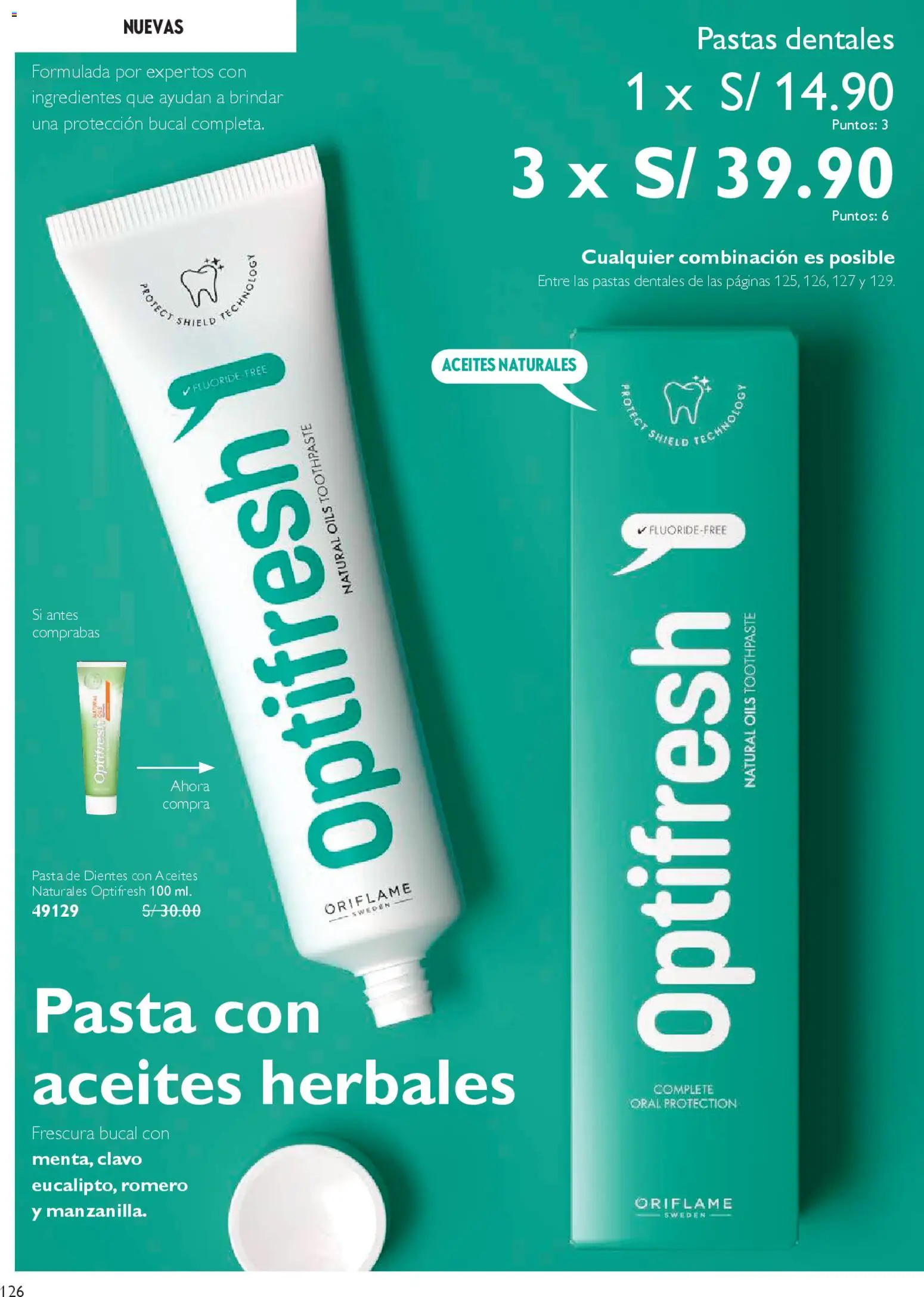 Catálogo Oriflame válido desde 28.03.2026 | Página: 126 | Productos: Pasta
