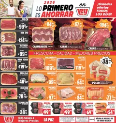 Vista previa de Casa Ley folleto Más cosas a mejores precios La Paz, nuevo folleto de la tienda, válido en México a partir del 06.01.2026