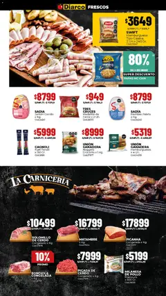 Vista previa Diarco - Ofertas  válido desde el 24.11.2025 | Página: 11 | Productos: Jamón cocido, Paleta, Jamón, Cerdo