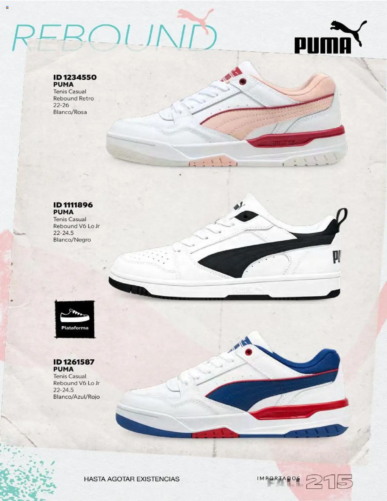 Nuevas ofertas de Price Shoes válidas en toda la República Mexicana desde el 18.10.2025. ¡Encuentra las mejores ofertas en Price Shoes catálogo Fall Importados segunda! | Página: 215 | Productos: Tenis