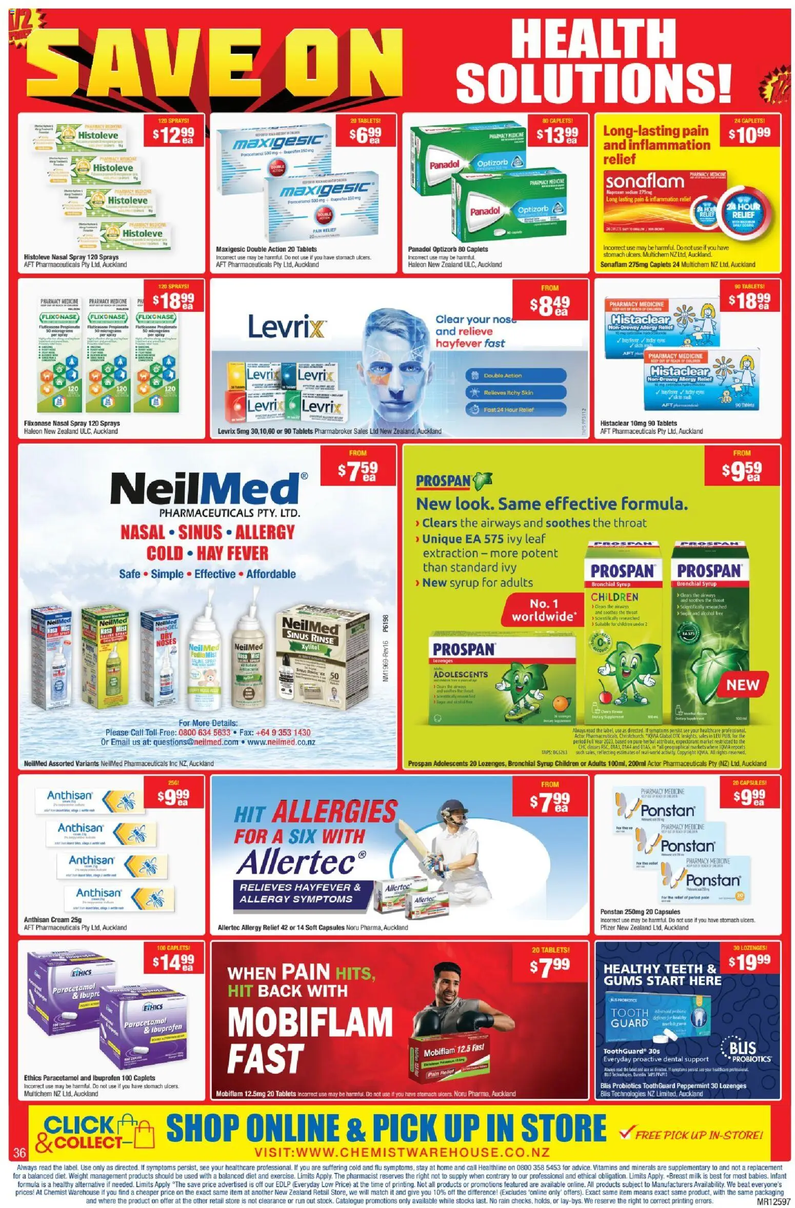 Chemist Warehouse catalogue from 25.12.2025 | Page: 36