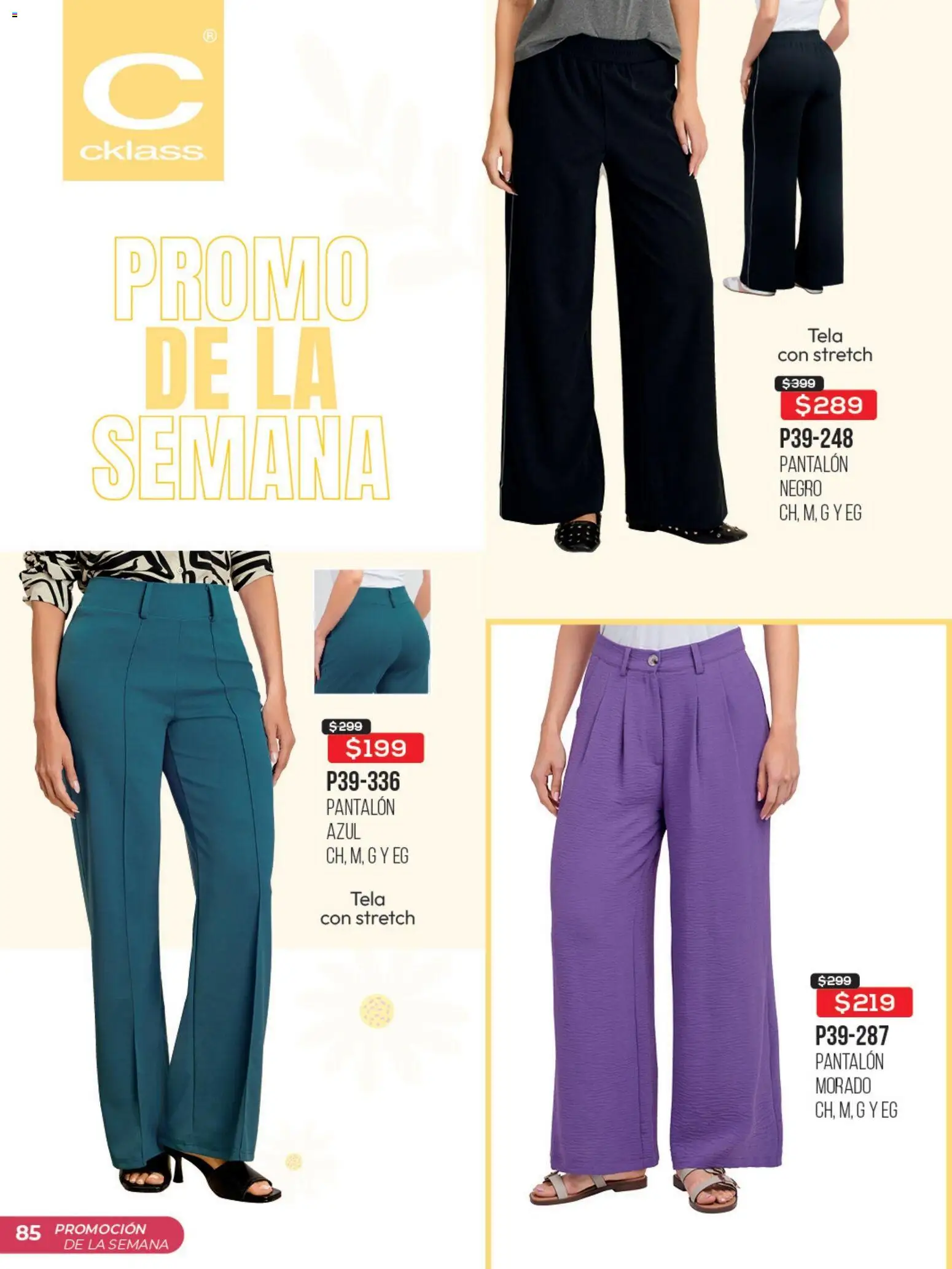 Nuevas ofertas de Cklass válidas en toda la República Mexicana desde el 13.04.2026. ¡Encuentra las mejores ofertas en Cklass catálogo Promo semanal! | Página: 86