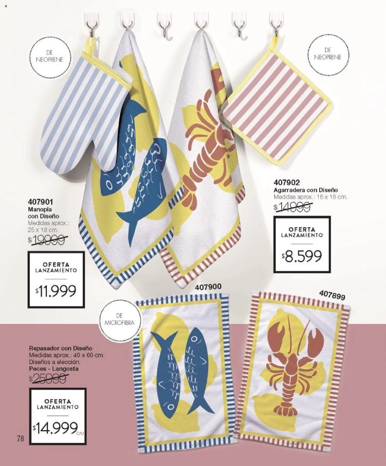 Violetta catálogo │ válido desde el 01.12.2025 | Página: 78 | Productos: Repasador, Manopla