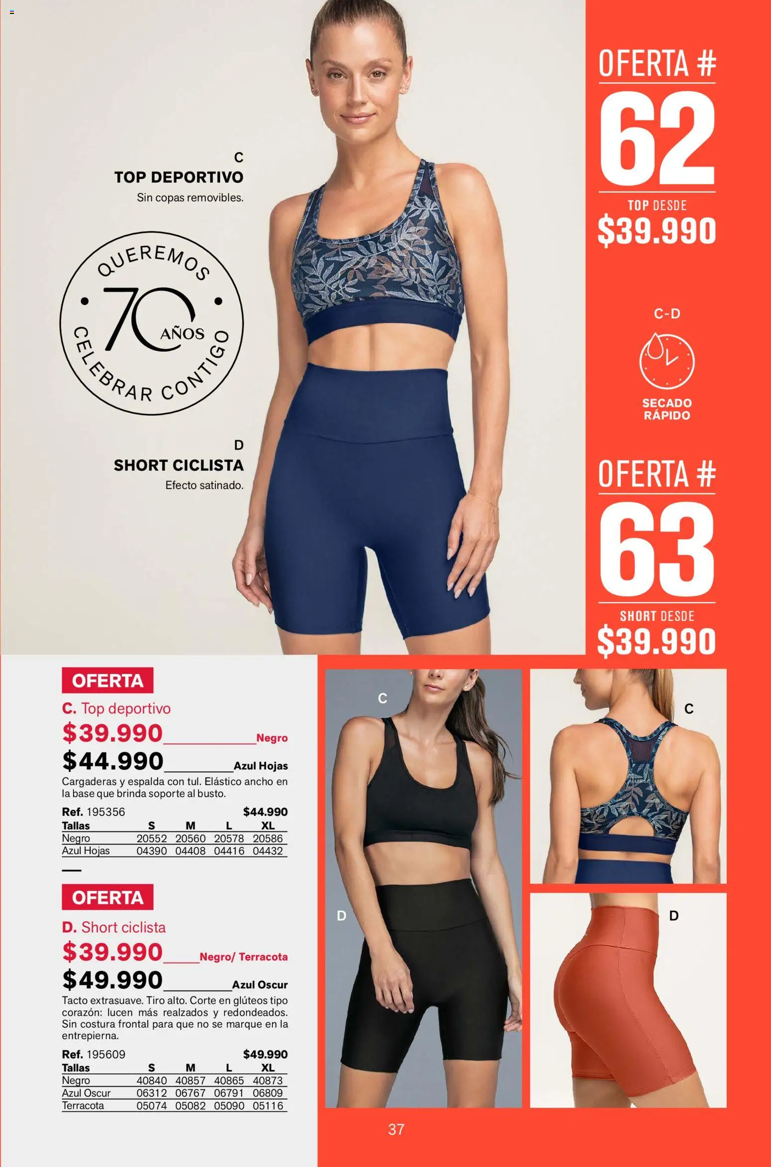 Leonisa revista - valida desde el 02.01.2026 | Página: 37 | Productos: Short, Top