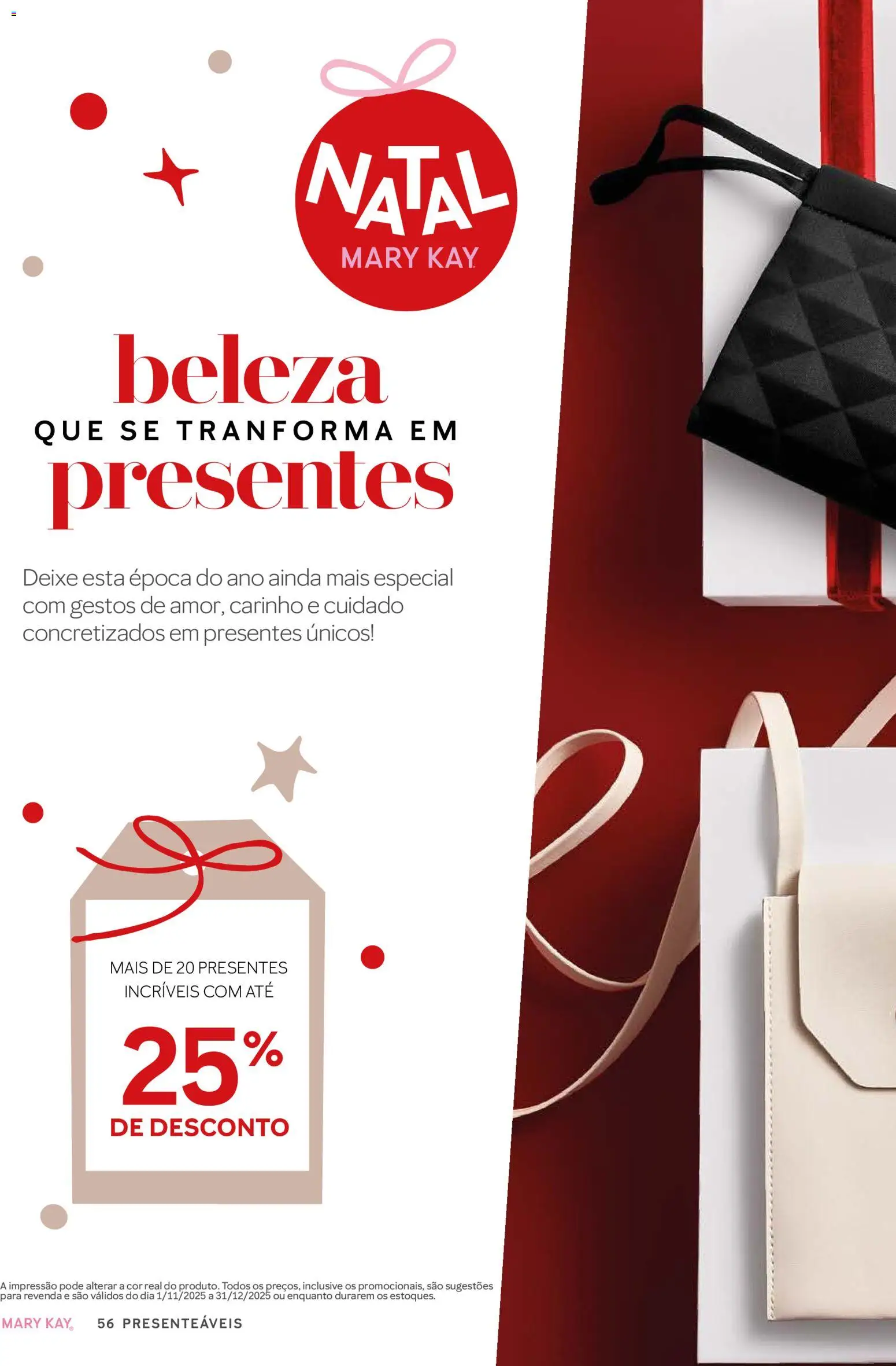 Mary Kay Folheto - válido de 01.11.2025 | Página: 56