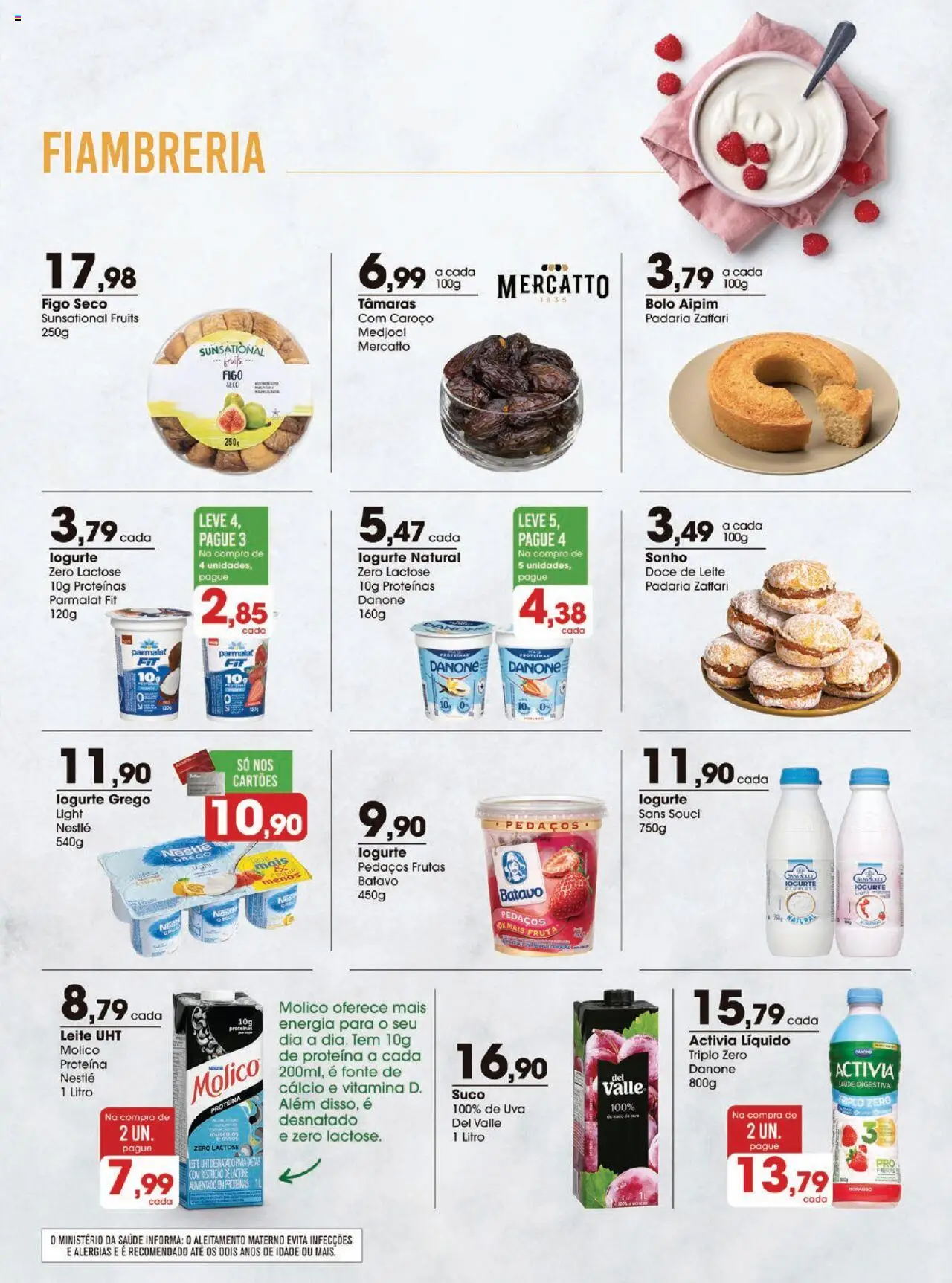 Zaffari Folheto - válido de 09.09.2025 | Página: 9 | Produtos: Aipim, Leite, Bolo, Doce de leite