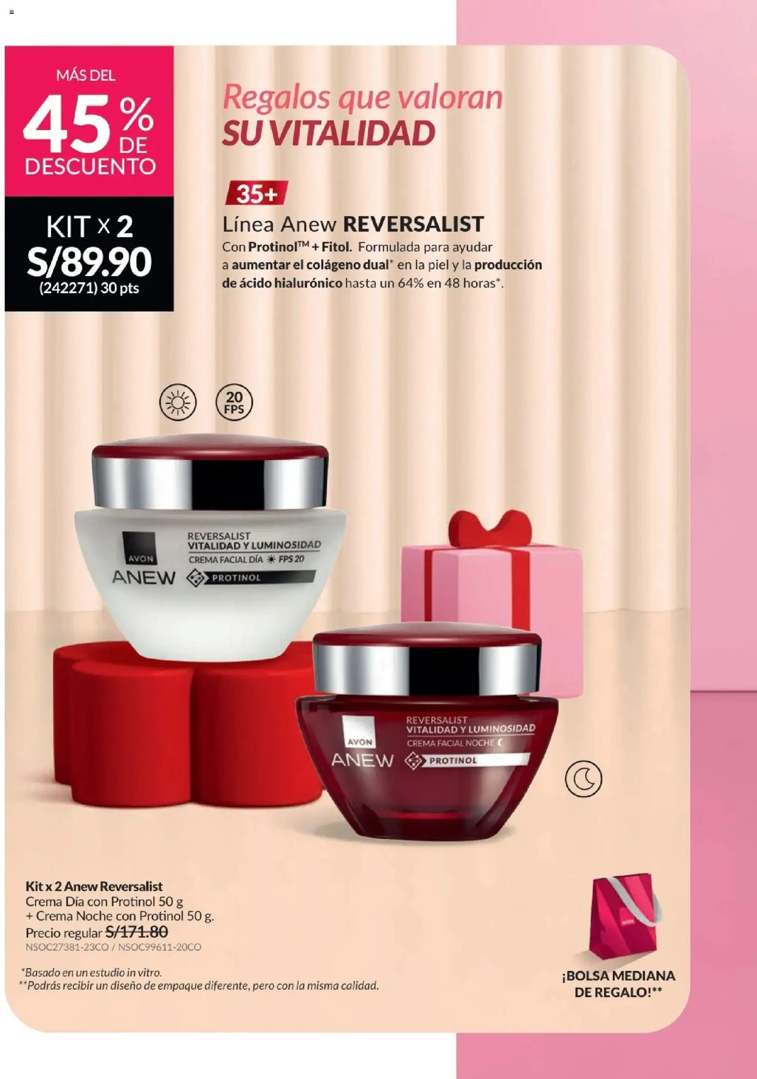 Catálogo Avon válido desde 10.03.2026 | Página: 40 | Productos: Crema, Empaque