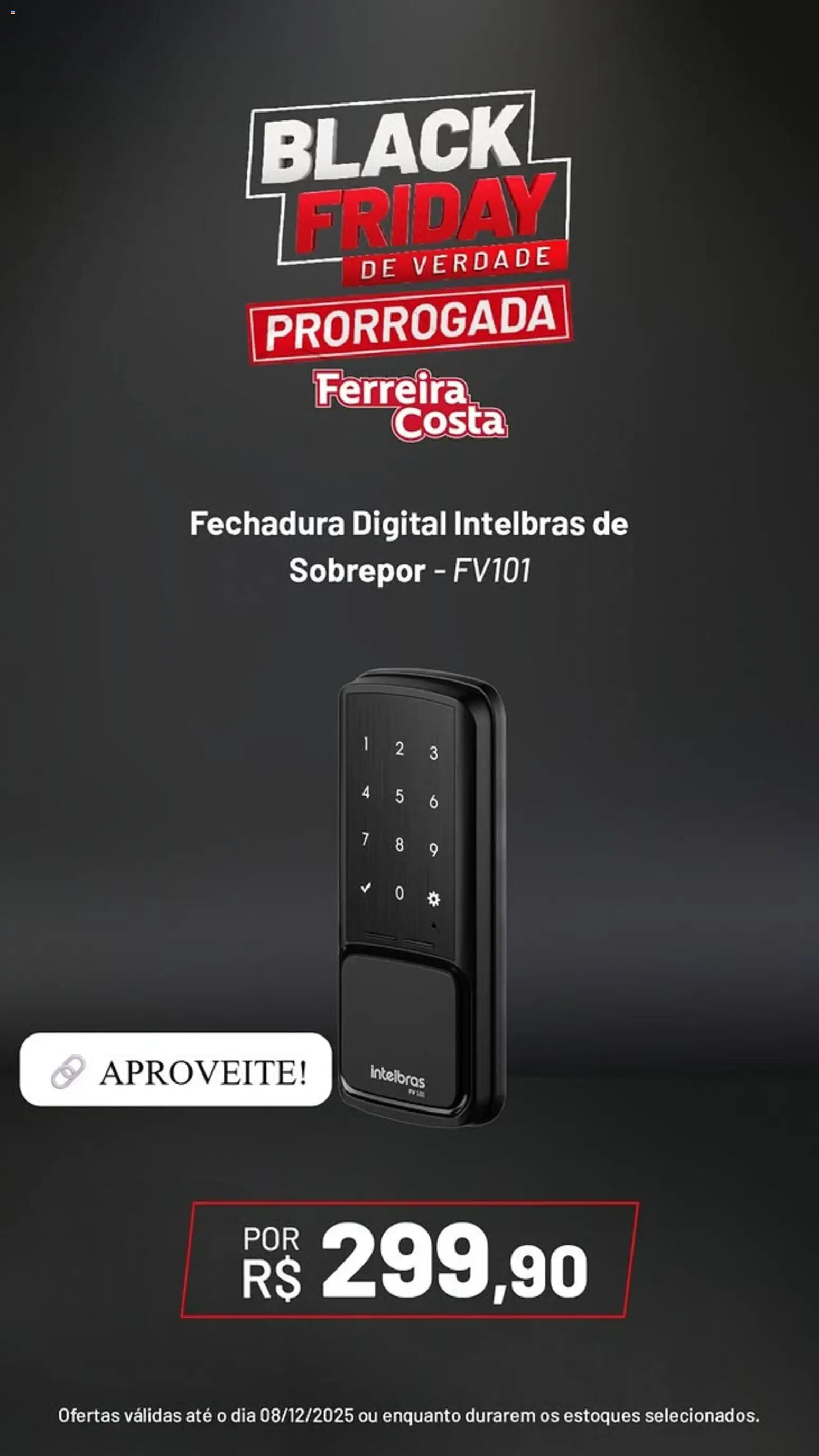 Ferreira Costa Folheto - válido de 08.12.2025 | Página: 7 | Produtos: Fechadura