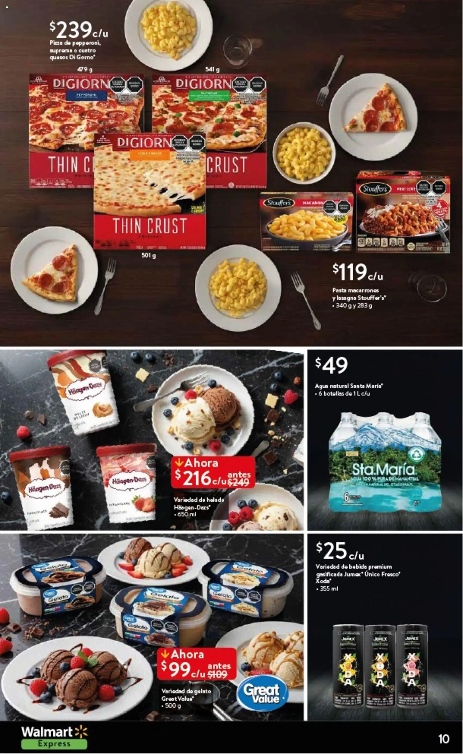 Nuevas ofertas de Walmart Express válidas en toda la República Mexicana desde el 20.11.2025. ¡Encuentra las mejores ofertas en Walmart Express folleto El lujo de compartir está en los detalles! | Página: 10