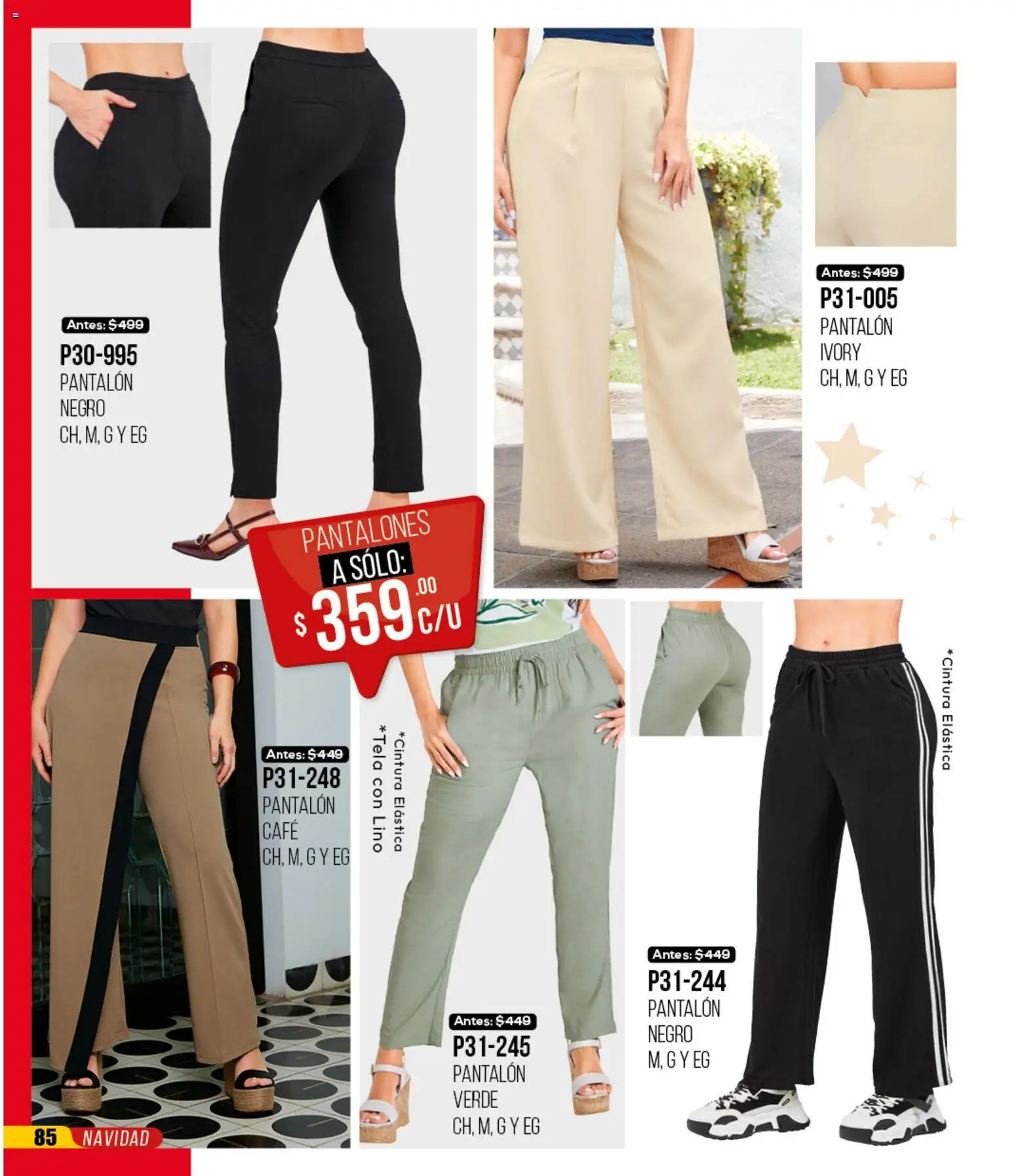 Nuevas ofertas de Cklass válidas en toda la República Mexicana desde el 30.11.2025. ¡Encuentra las mejores ofertas en Cklass catálogo Rebajas Navideñas Calzado! | Página: 517 | Productos: Pantalones, Café