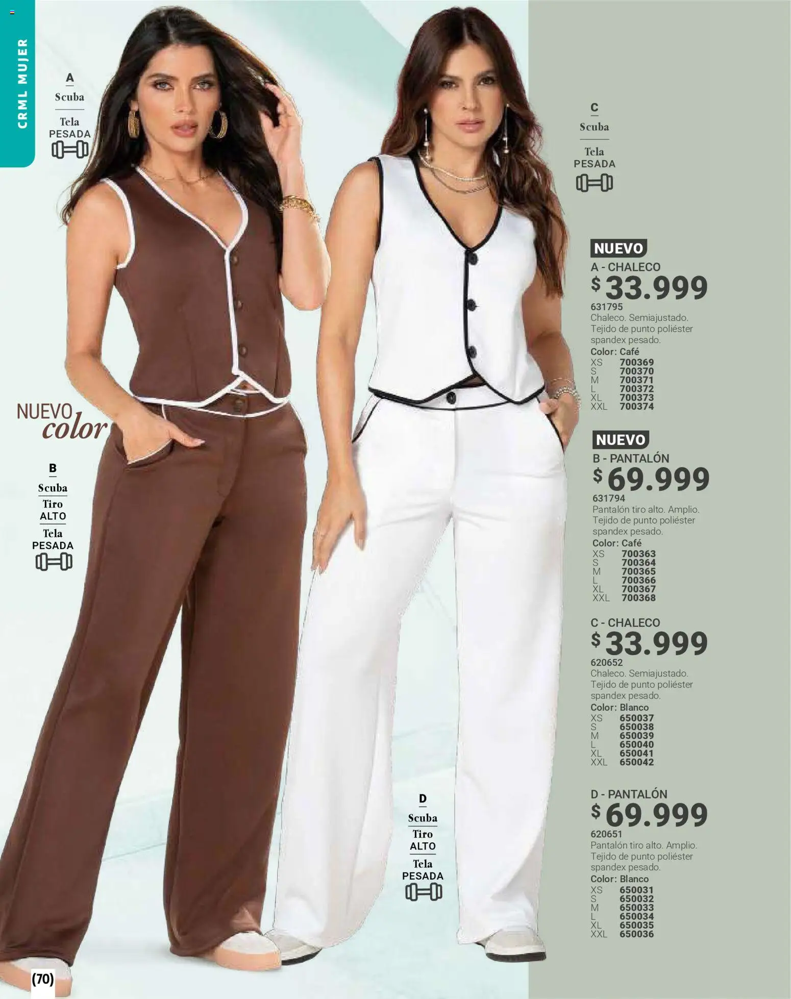 Carmel revista - valida desde el 01.03.2026 | Página: 70 | Productos: Chaleco, Café