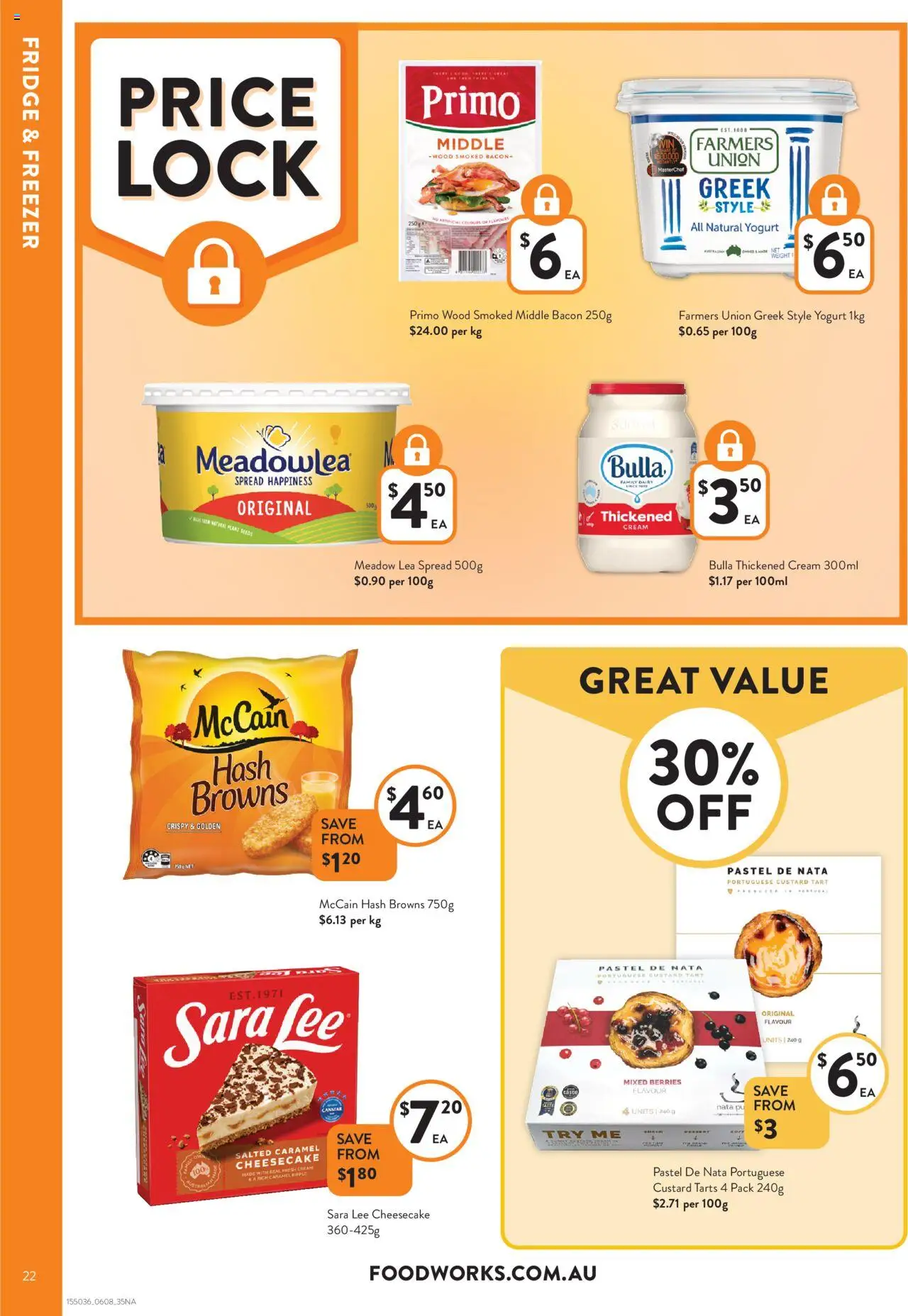 Foodworks catalogue - valid from 06.08.2025 | Page: 22 | Products: Plant, Cream, Fridge, Freezer