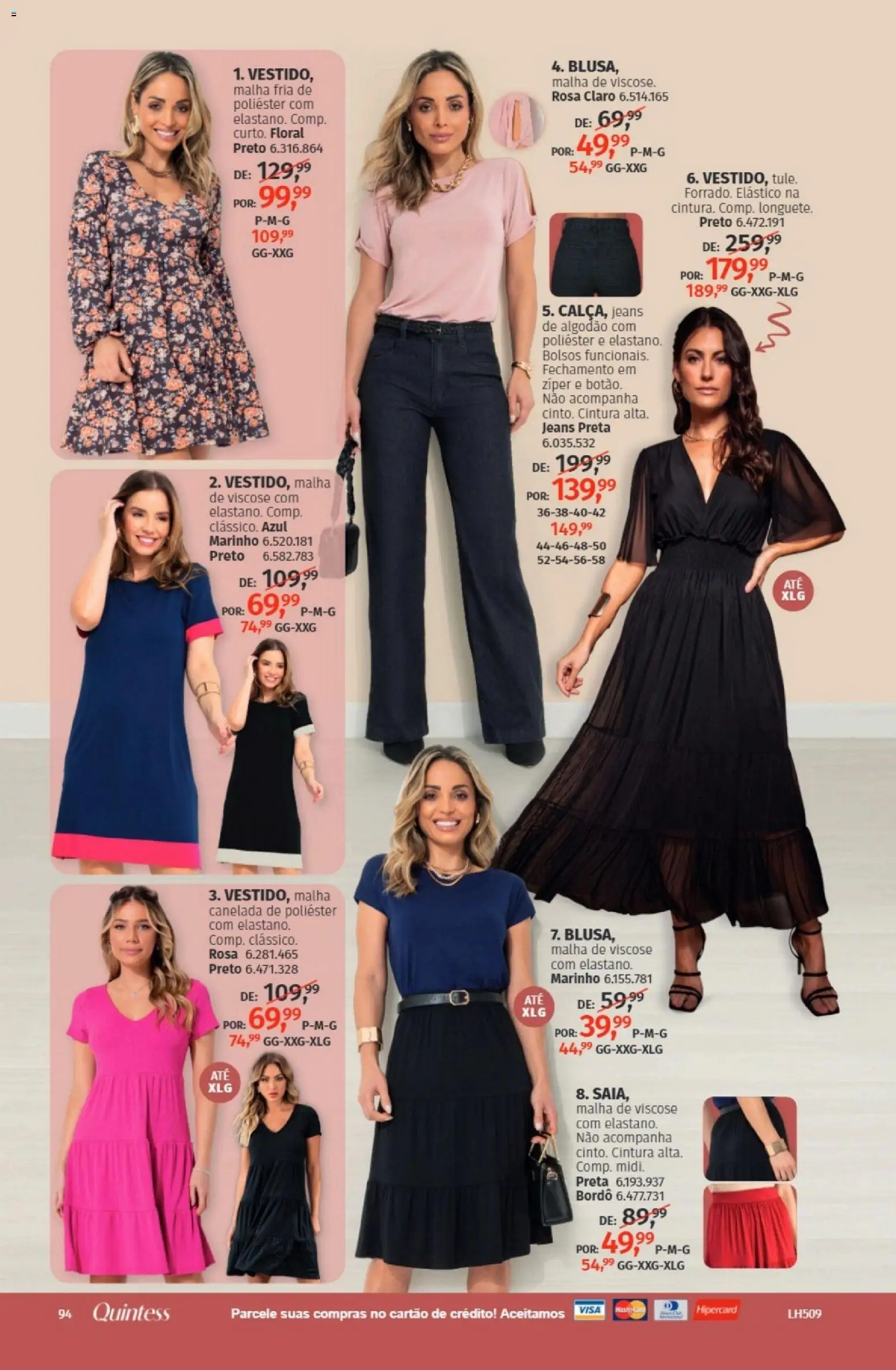 Quatro Estações Folheto - válido de 01.01.2026 | Página: 94 | Produtos: Algodão, Jeans