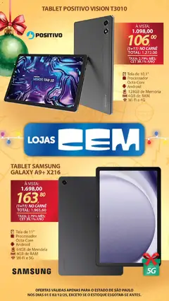Lojas Cem - Ofertas atuais - Pré-Visualização do folheto da loja Lojas Cem, válido de 01.12.2025 | Página: 12
