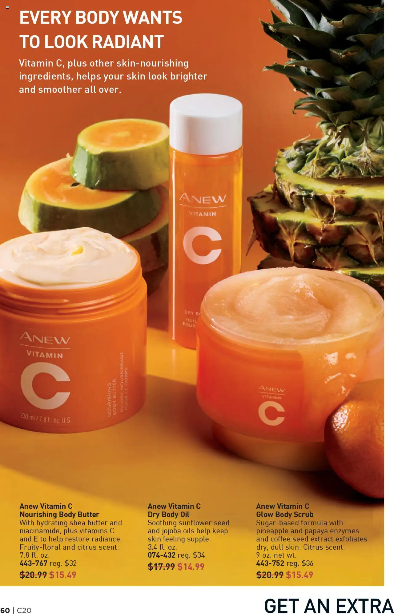 Avon Brochure - valid from 24.09.2025 | Page: 60 | Products: Vitamin, Oil, Coffee, Pineapple