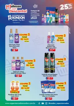 Supermercados Rondon - Ofertas SCJohnson - Pré-Visualização do folheto da loja Supermercados Rondon, válido de 02.02.2026