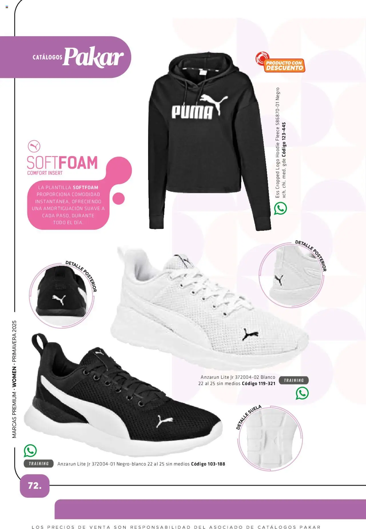 Nuevas ofertas de SC Pakar válidas en toda la República Mexicana desde el 06.03.2025. ¡Encuentra las mejores ofertas en SC Pakar catálogo Women! | Página: 72