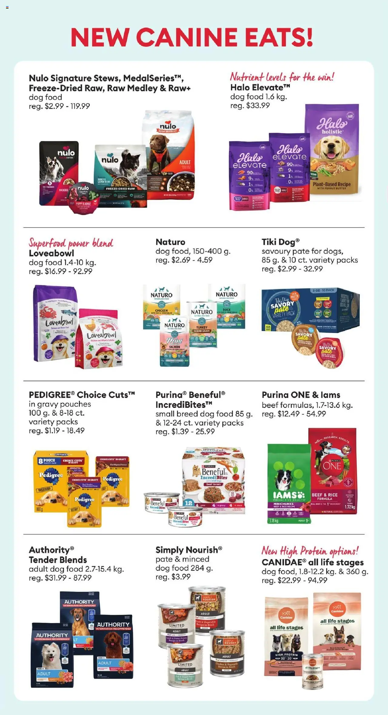 Petsmart flyer valid from 06.08.2025 | Page: 3 | Products: Rice, Beef, Turkey, Chicken