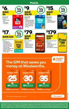 Woolworths catalogue - valid from 27.08.2025 | Page: 47 | Products: Date, Device, Screen, Mobile