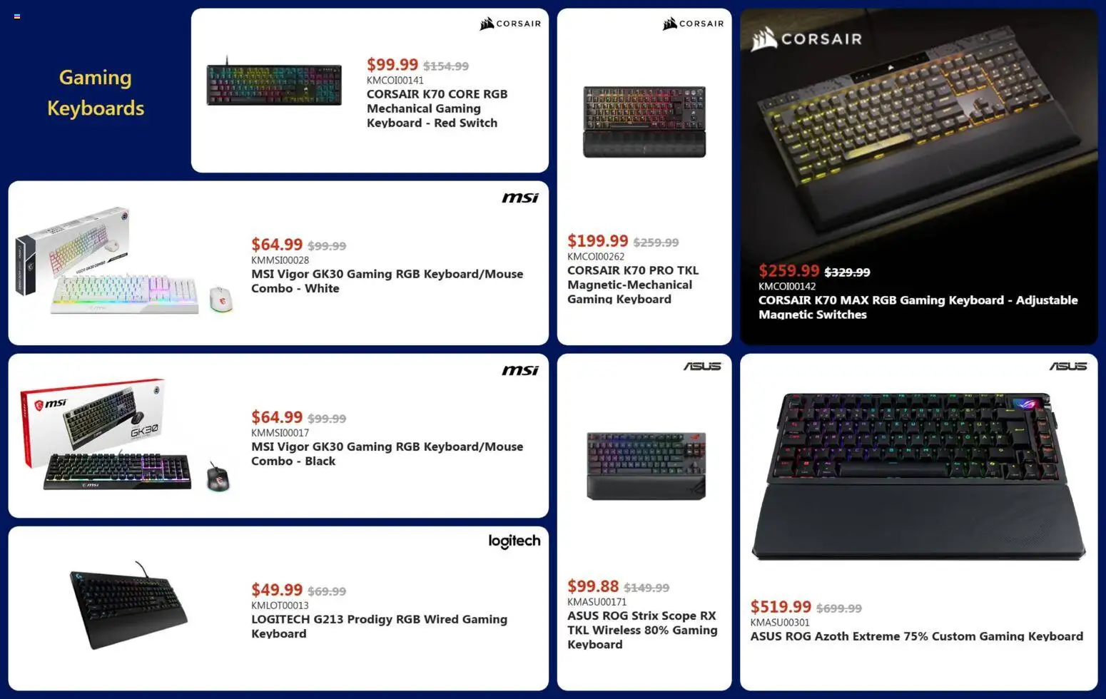 Canada Computers flyer valid from 05.12.2025 | Page: 8 | Products: Keyboard