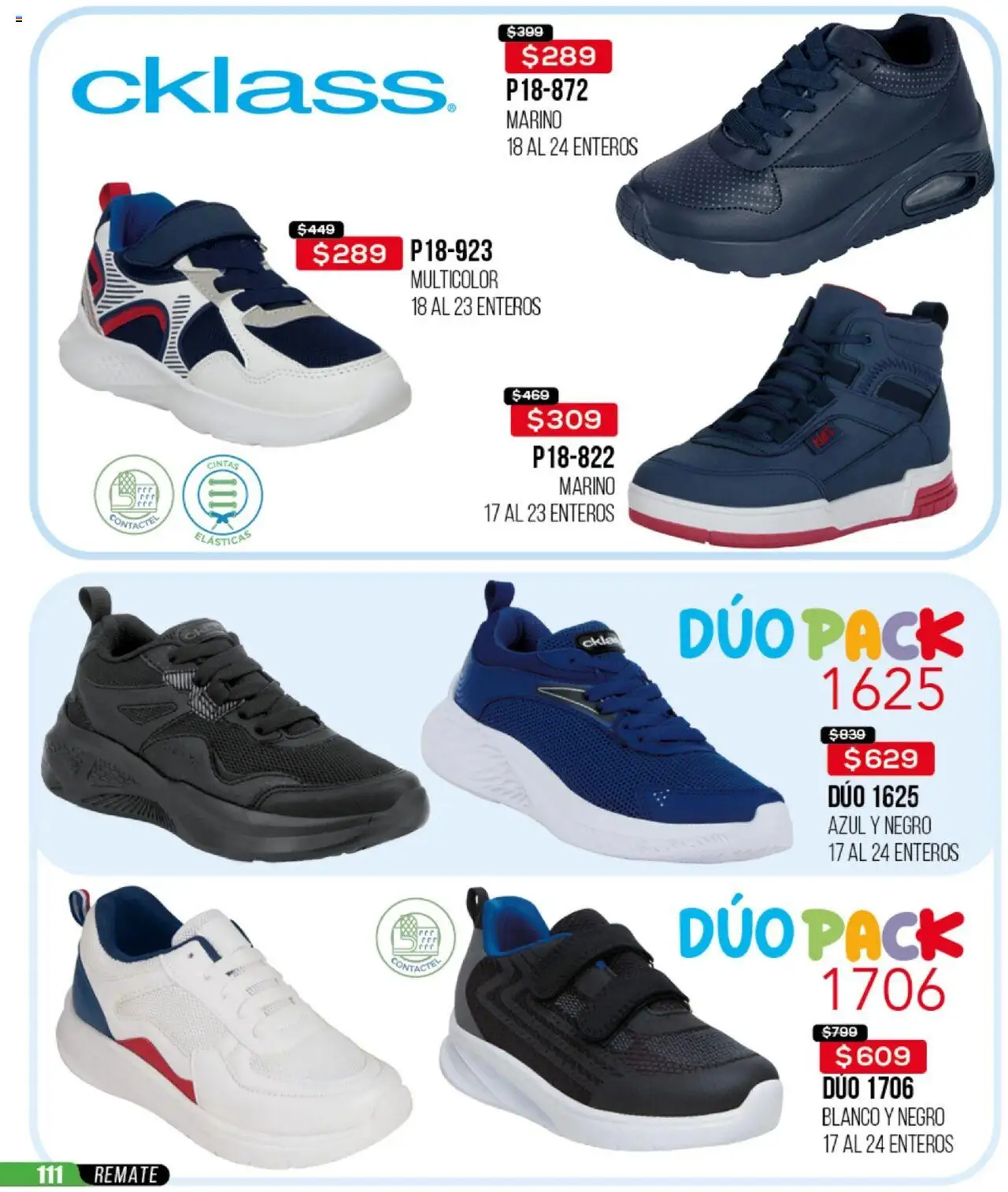 Nuevas ofertas de Cklass válidas en toda la República Mexicana desde el 13.08.2025. ¡Encuentra las mejores ofertas en Cklass - Catálogo Remate Total Calzado! | Página: 112