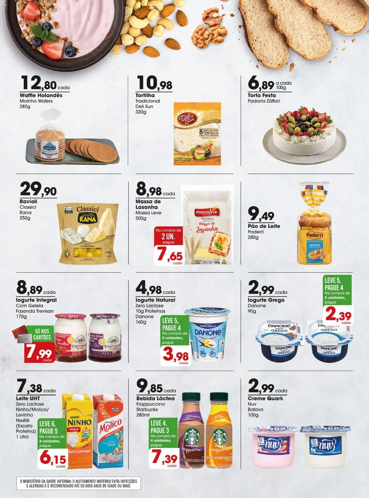 Zaffari Folheto - válido de 16.12.2025 | Página: 11 | Produtos: Pão, Café, Massa, Creme