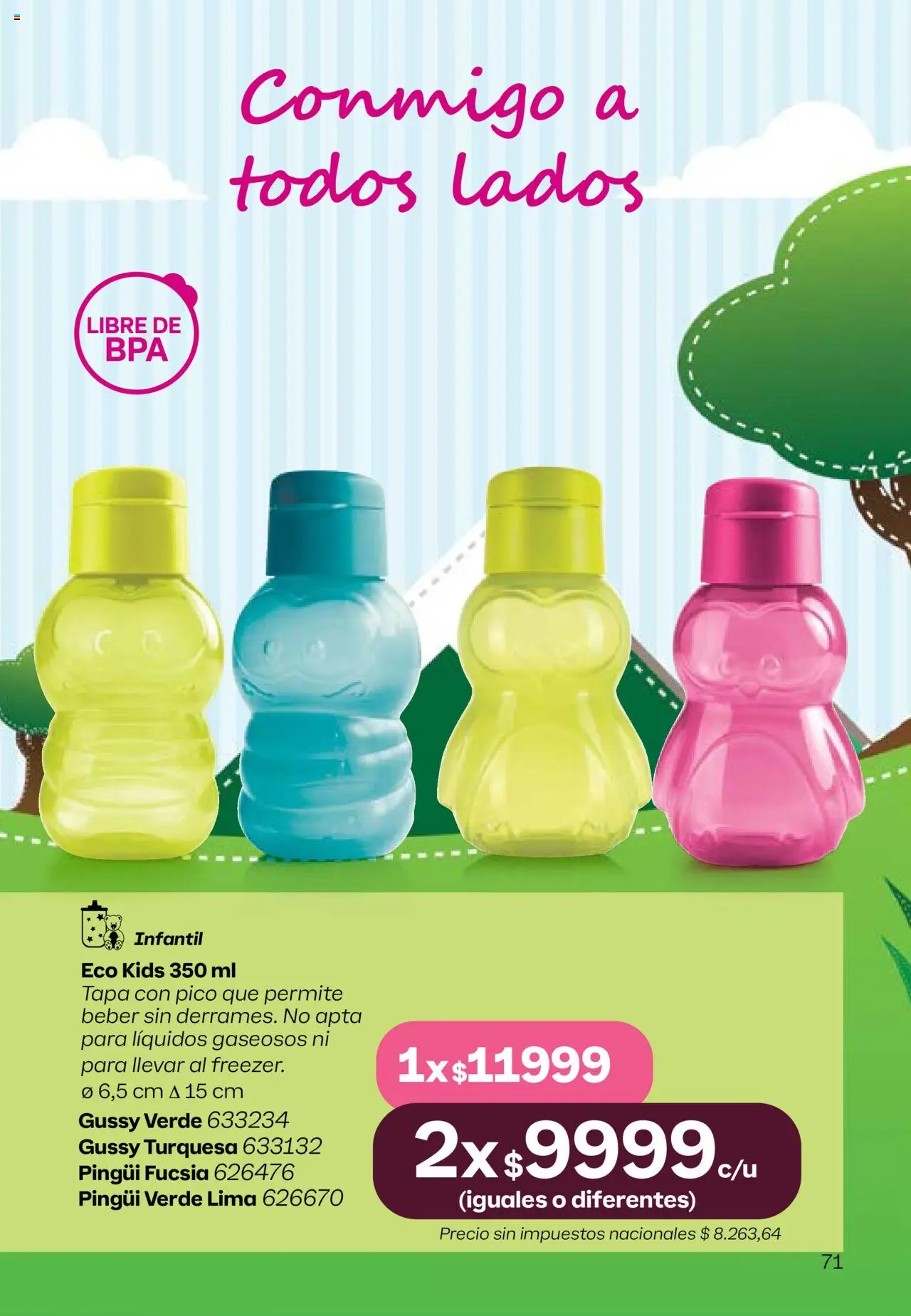 Tupperware Folleto │ válido desde el 11.08.2025 | Página: 72 | Productos: Pico, Lima