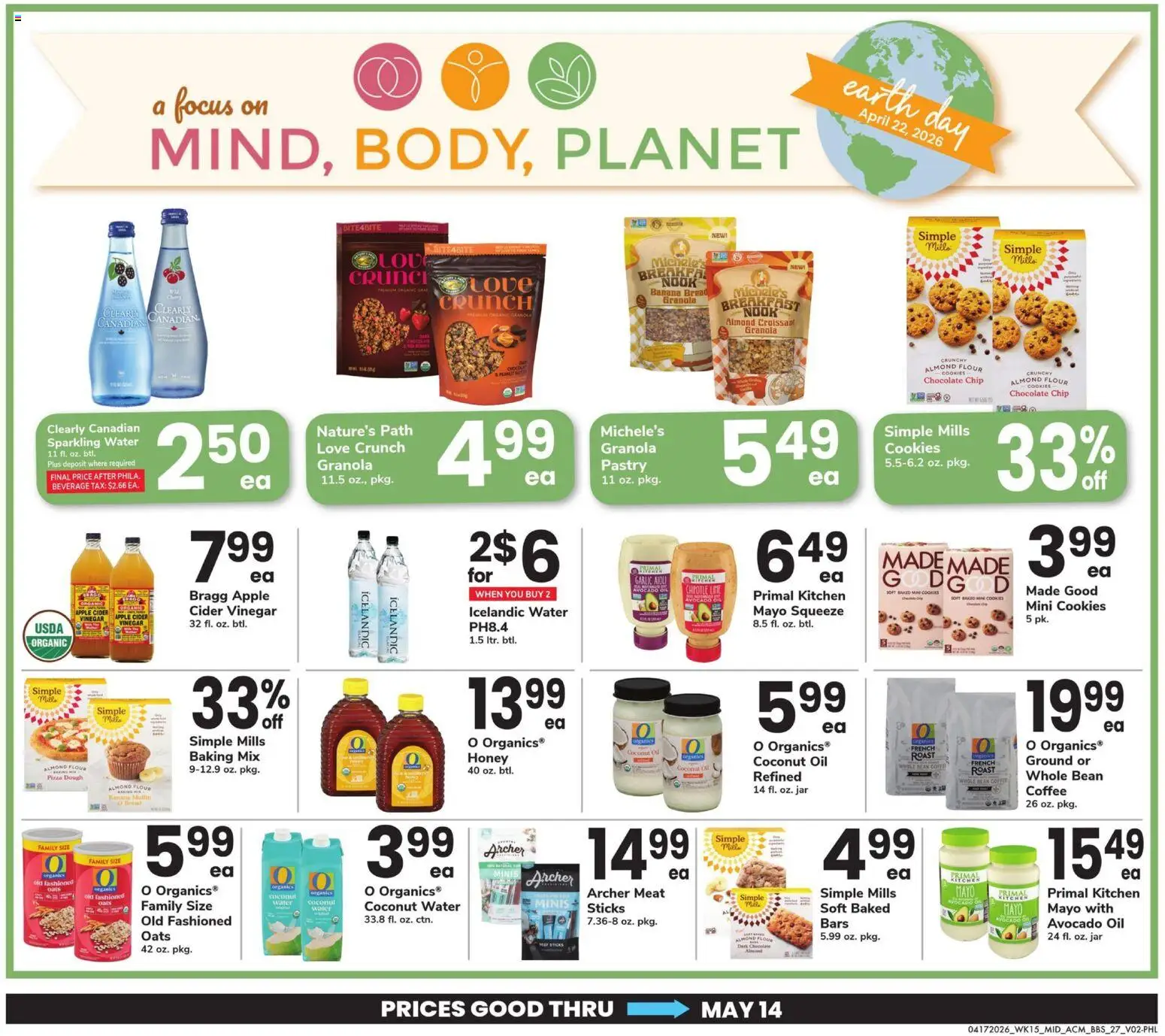 Acme Big Book of Savings - valid from 17.04.2026 | Page: 27 | Products: Coconut Oil, Chocolate, Pizza, Water