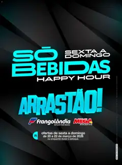 Frangolândia ofertas Bebidas - Pré-Visualização do folheto da loja Frangolândia, válido de 20.03.2026
