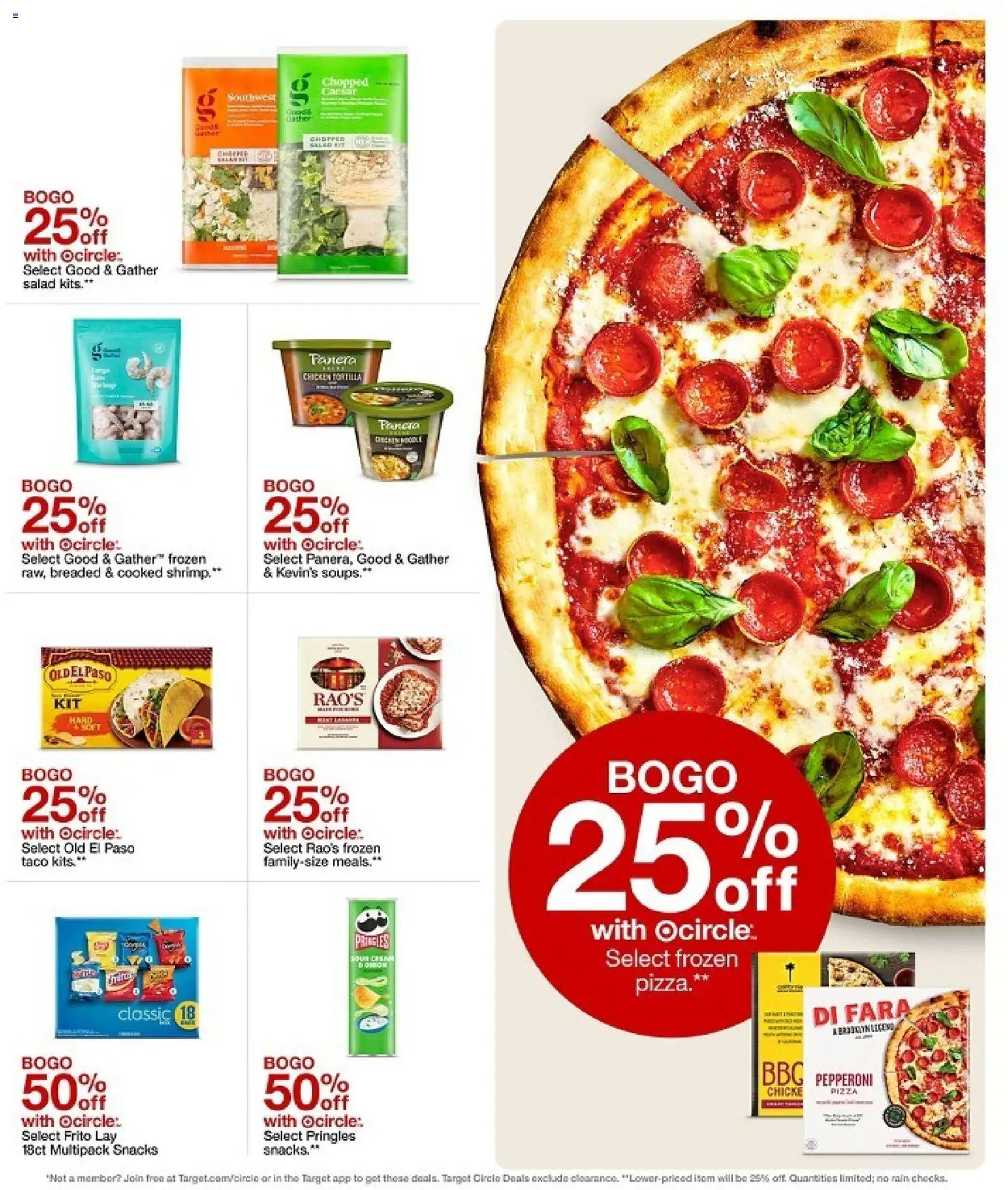 Target Weekly Ad - valid from 01.03.2026 | Page: 28 | Products: Pizza, Salad