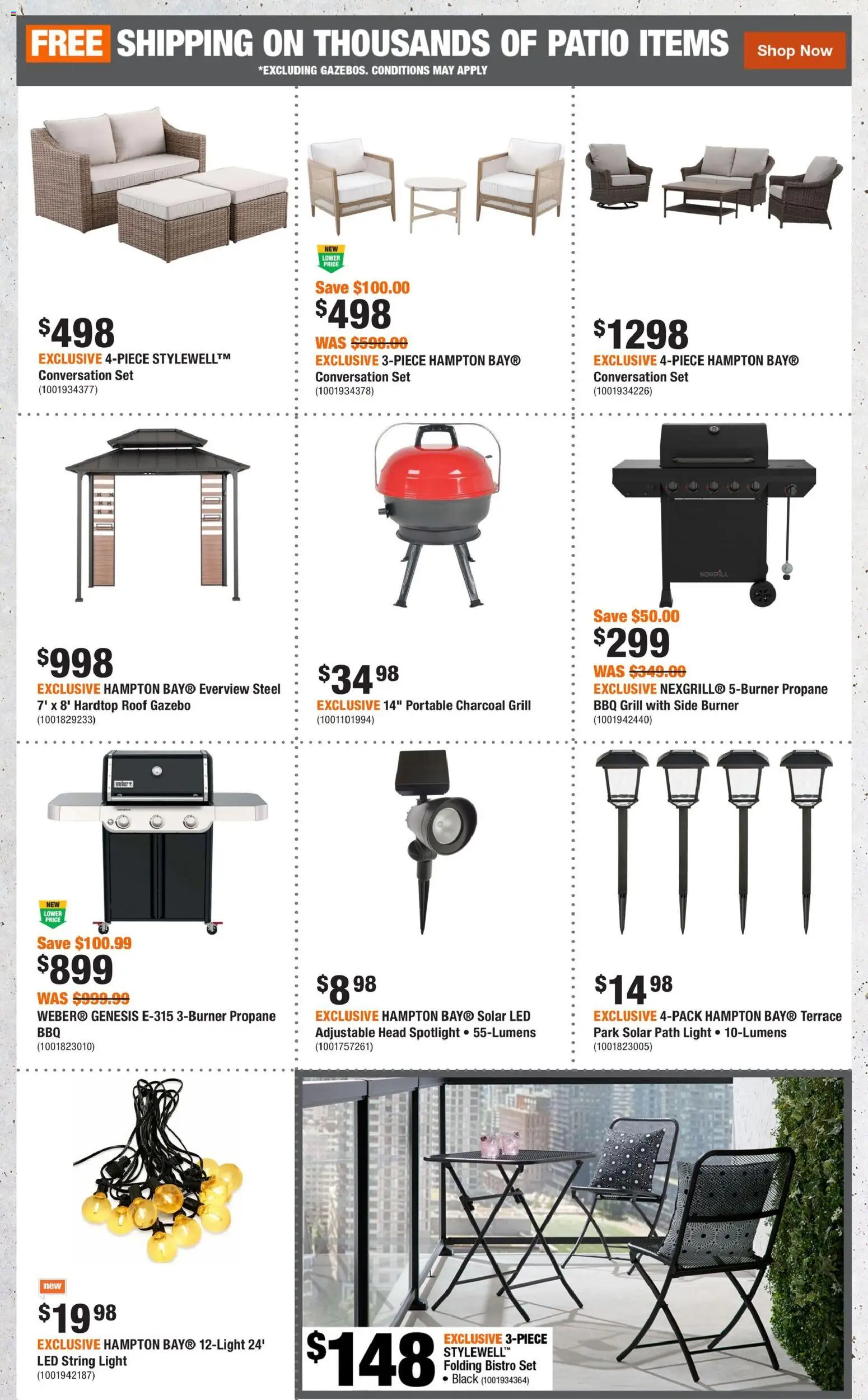 Home Depot flyer valid from 30.04.2026 | Page: 6 | Products: Grill