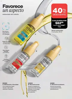 Vista previa de AVON campaña 6 2026, nuevo folleto de la tienda, válido en México a partir del 02.04.2026 | Página: 173 | Productos: Secadora, Serum, Brillo, Aceite