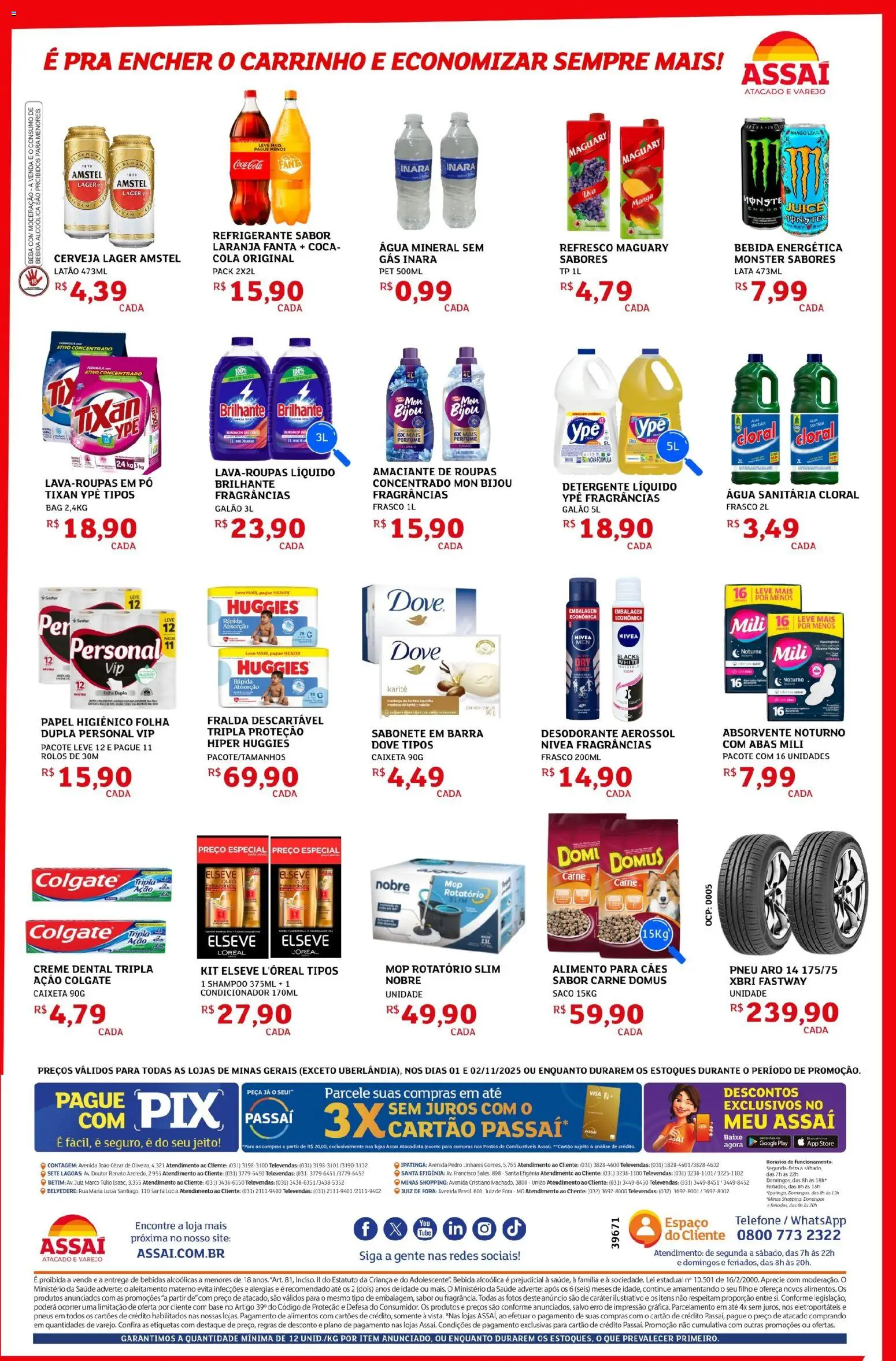 Assaí Atacadista Folheto - válido de 01.11.2025 | Página: 2
