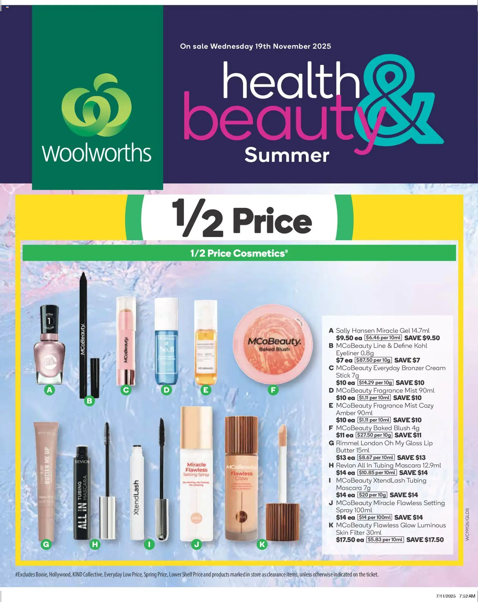 Woolworths catalogue - valid from 19.11.2025 | Page: 2 | Products: Blush, Mascara, Butter, Setting spray