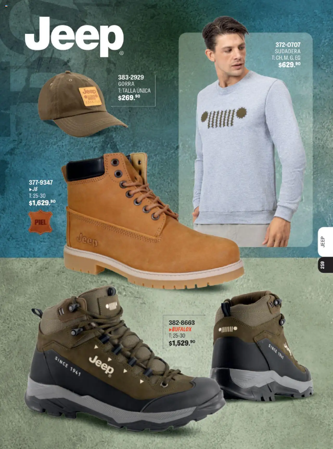 Nuevas ofertas de Andrea válidas en toda la República Mexicana desde el 13.08.2025. ¡Encuentra las mejores ofertas en Andrea - Catálogo Ferrato Sport! | Página: 117 | Productos: Gorra, Sudadera