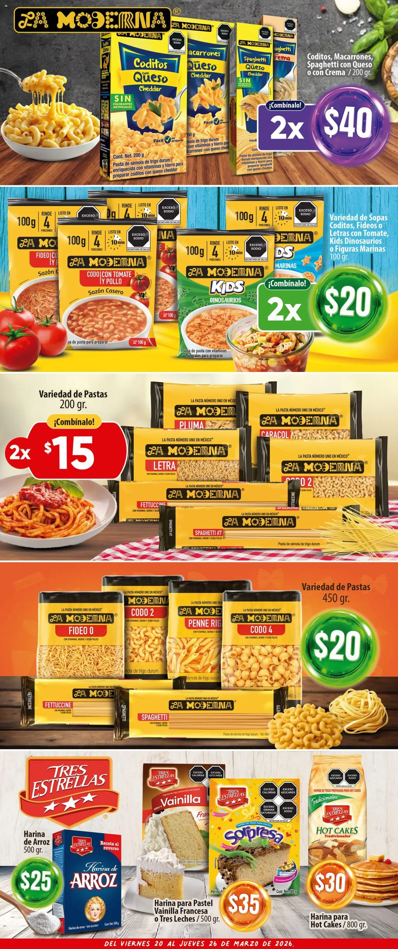 Nuevas ofertas de Calimax válidas en toda la República Mexicana desde el 20.03.2026. ¡Encuentra las mejores ofertas en Calimax folleto! | Página: 4 | Productos: Pollo, Tomate, Pastel, Arroz