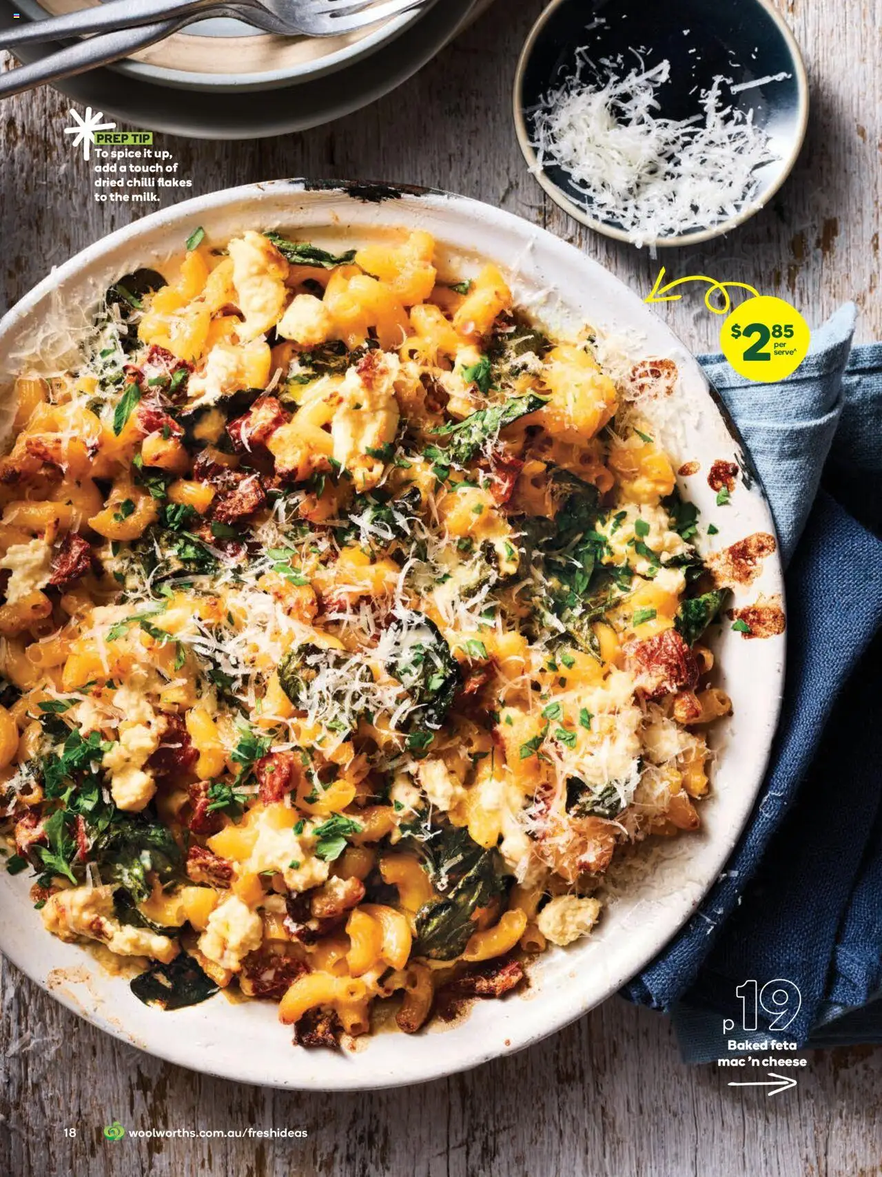 Woolworths catalogue - valid from 01.07.2025 | Page: 18 | Products: Cheese, Flakes, Chilli