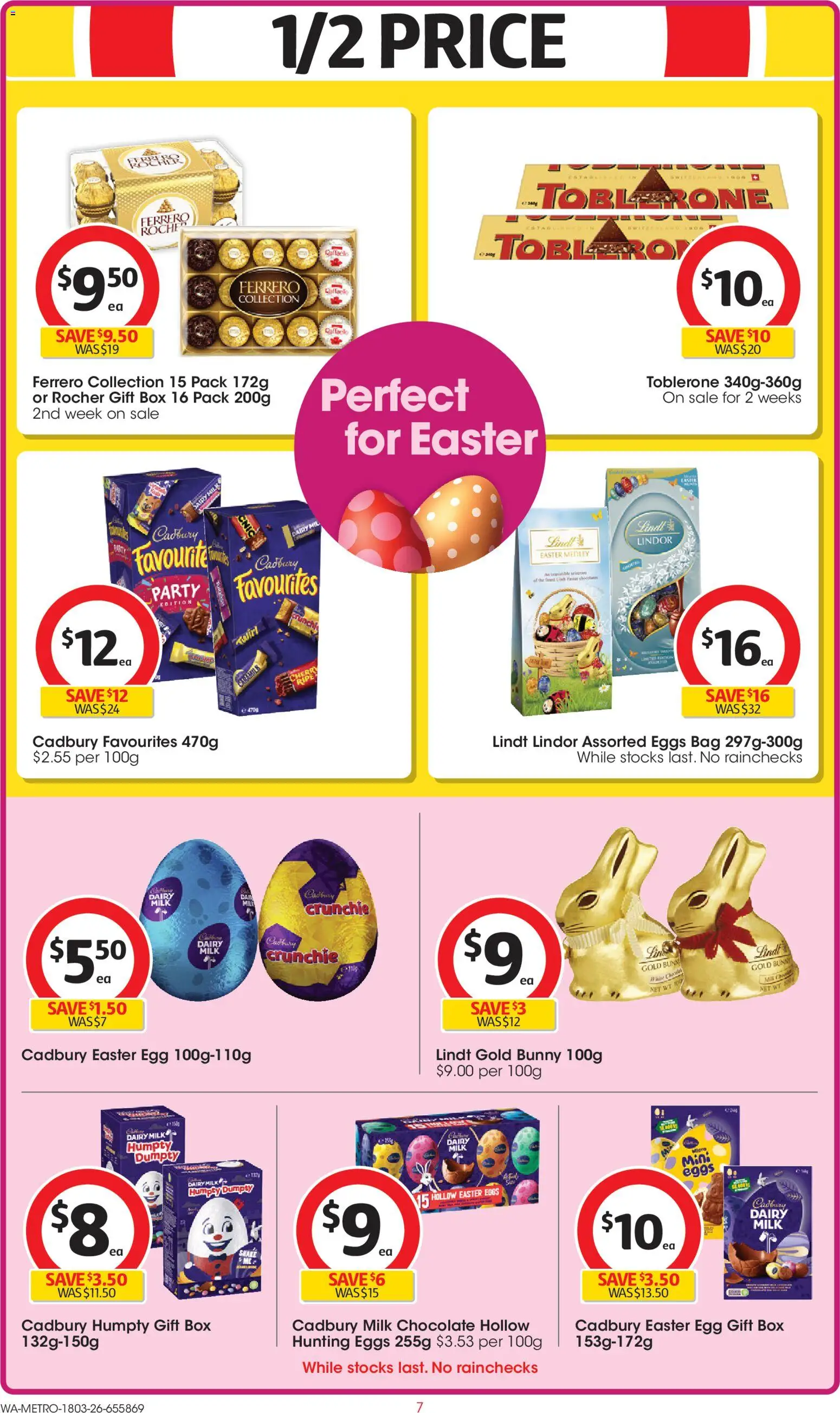 Coles catalogue - valid from 18.03.2026 | Page: 7 | Products: Box, Milk, Eggs, Bag