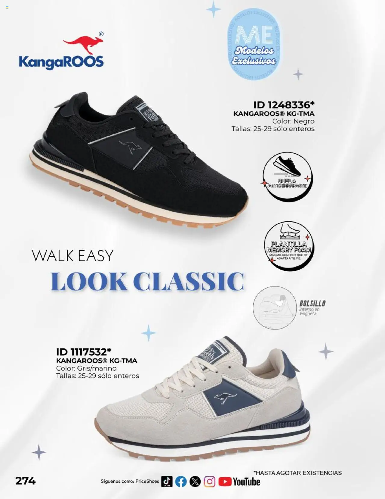 Nuevas ofertas de Price Shoes válidas en toda la República Mexicana desde el 19.10.2025. ¡Encuentra las mejores ofertas en Price Shoes catálogo Exclusivos 2025! | Página: 274