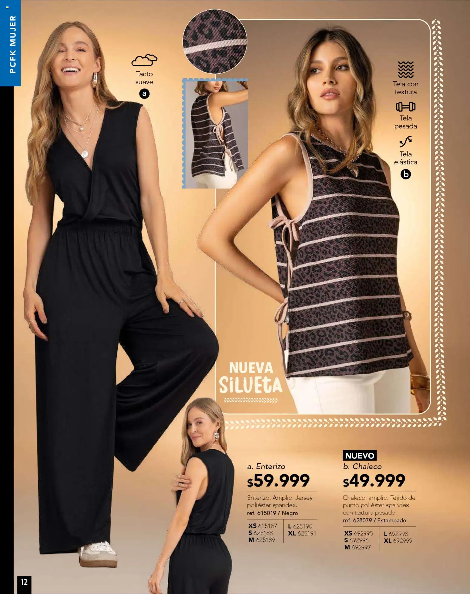 Pacifika revista - valida desde el 01.11.2025 | Página: 12 | Productos: Chaleco, Enterizo