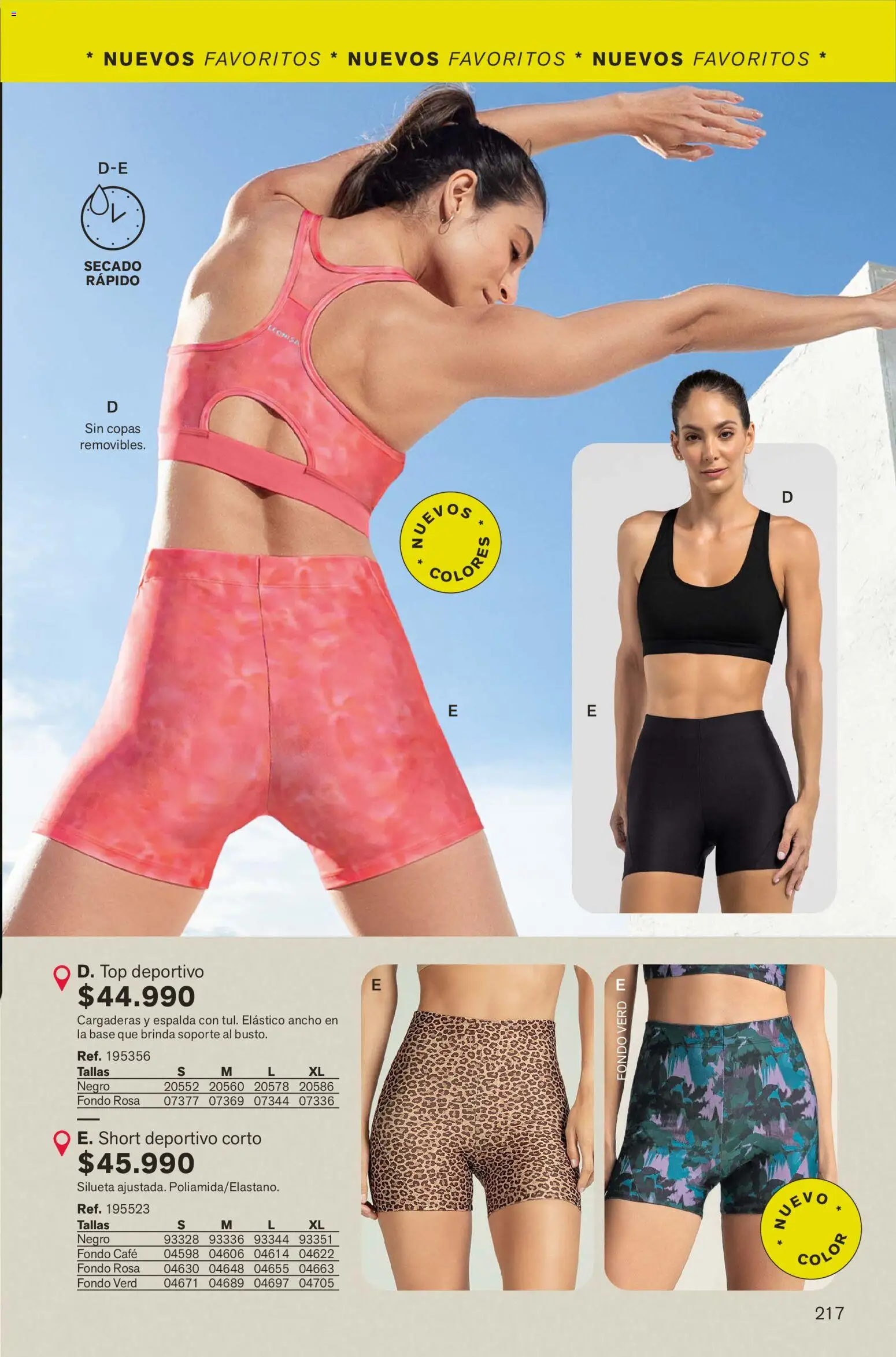 Leonisa revista - valida desde el 01.02.2026 | Página: 217 | Productos: Short, Top, Café