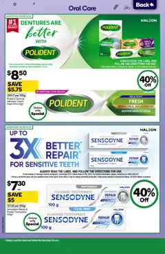 Preview of Woolworths Black Friday - valid from 26.11.2025 | Page: 38 | Products: Brush, Toothpaste, Cream, Sensitive teeth
