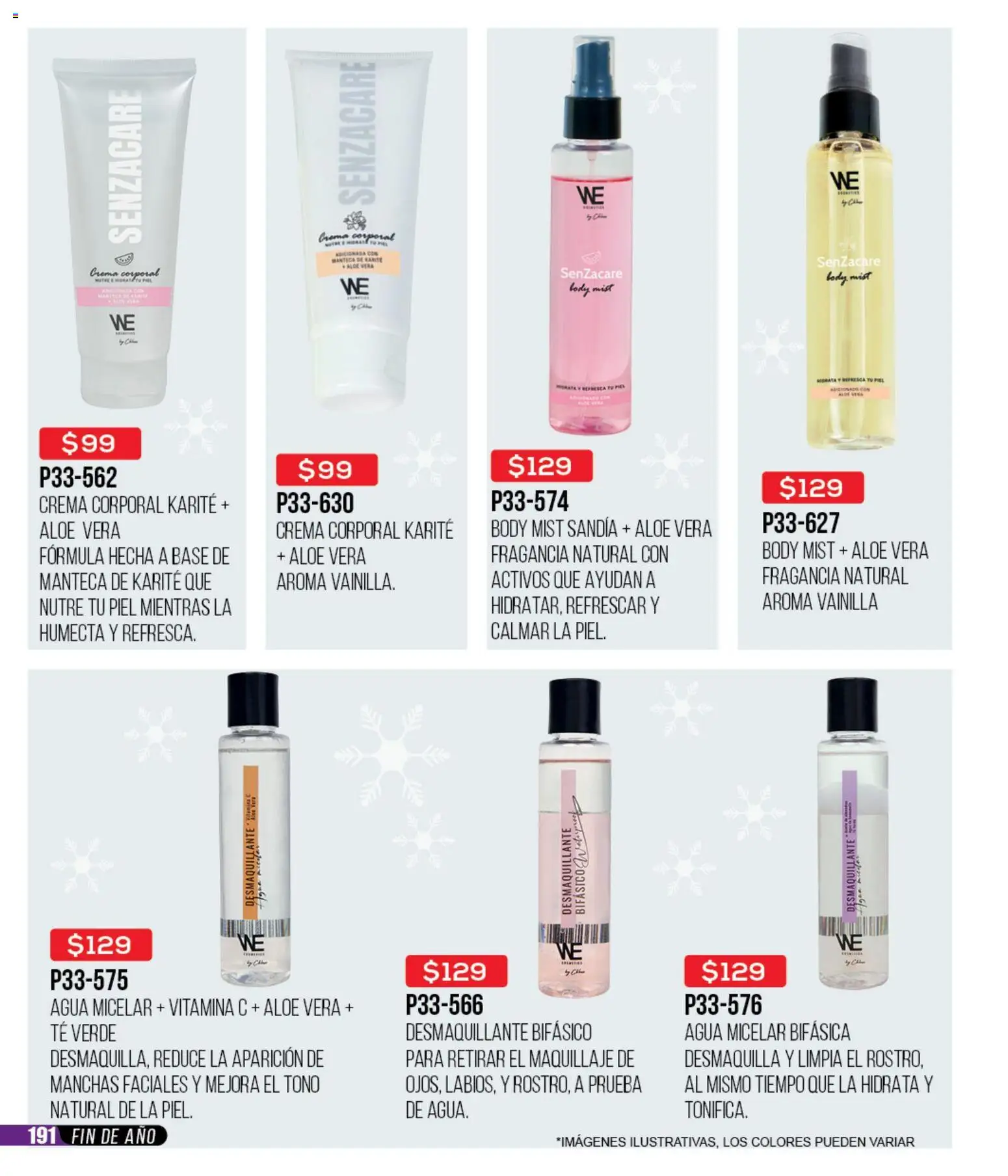 Nuevas ofertas de Cklass válidas en toda la República Mexicana desde el 15.12.2025. ¡Encuentra las mejores ofertas en Cklass catálogo Rebajas fin de año ropa! | Página: 192 | Productos: Sandía, Crema, Body, Maquillaje