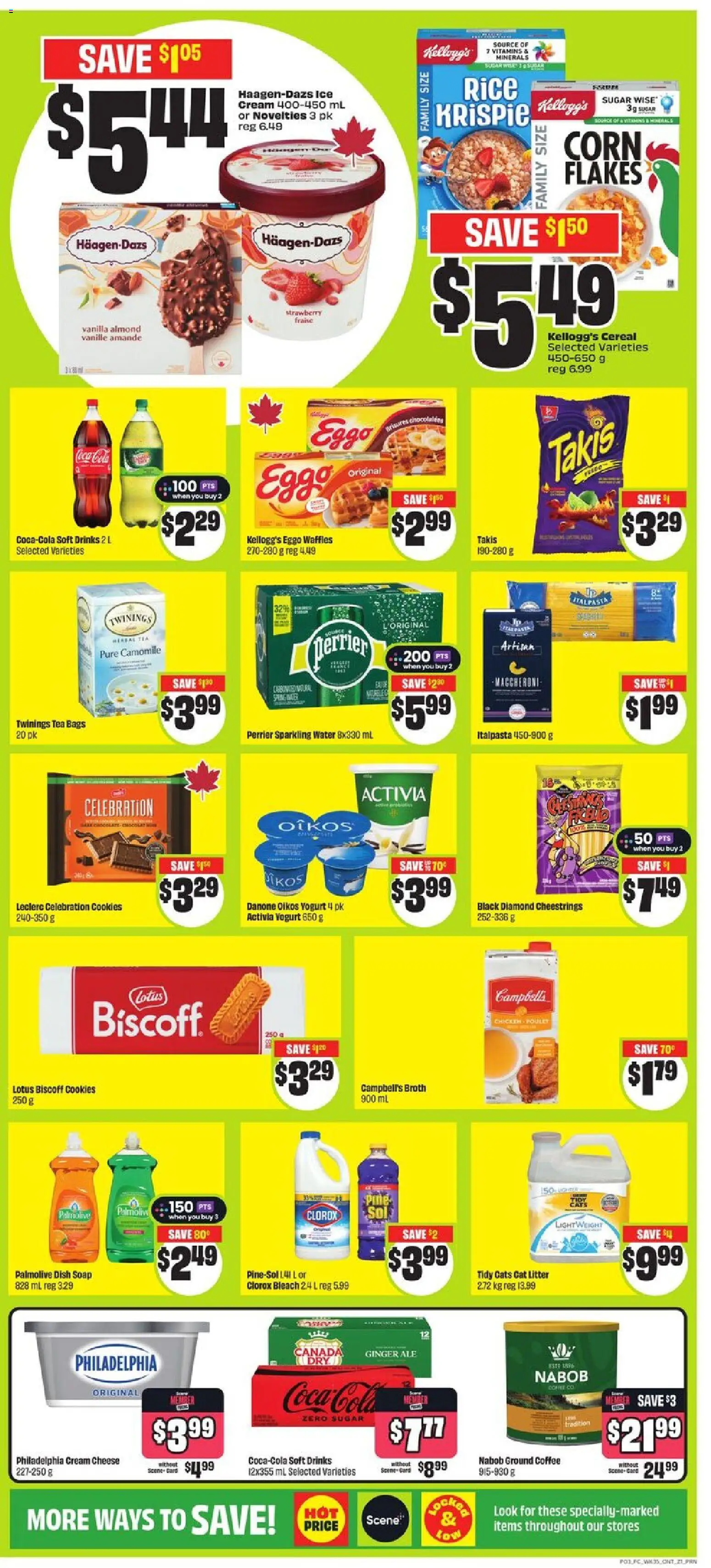 FreshCo flyer valid from 26.12.2025 | Page: 4 | Products: Cookies, Ice cream, Cheese, Yogurt